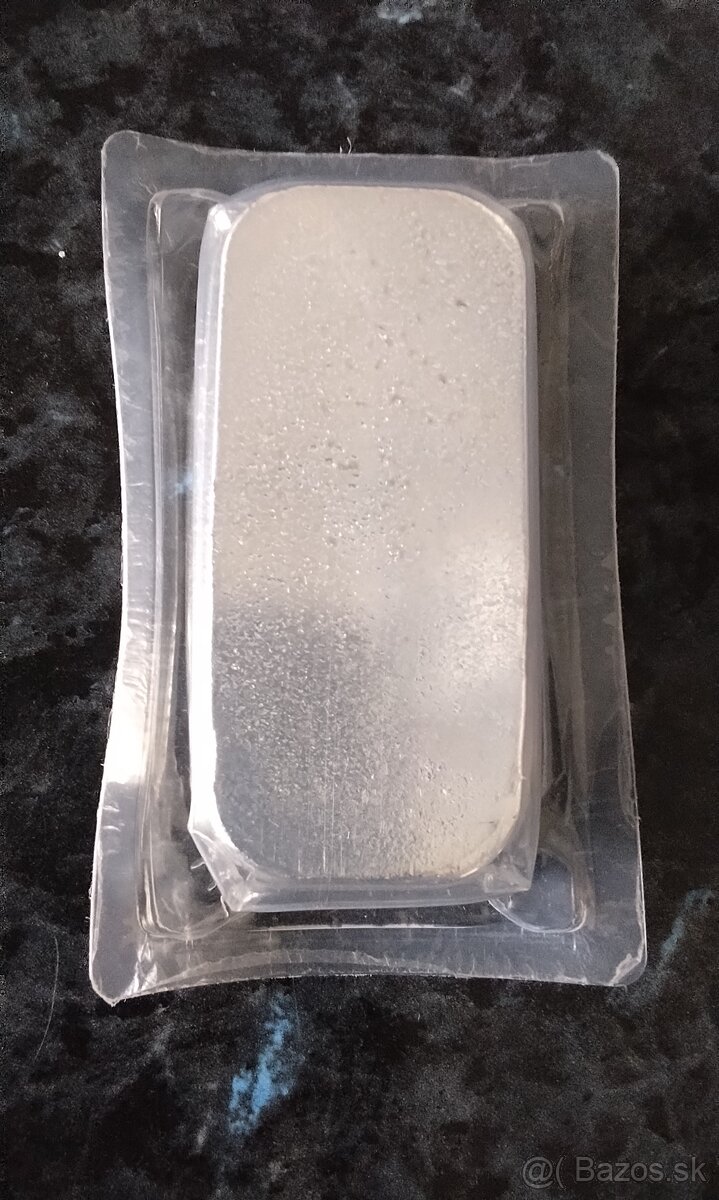 Strieborná tehla. 250g. - 2