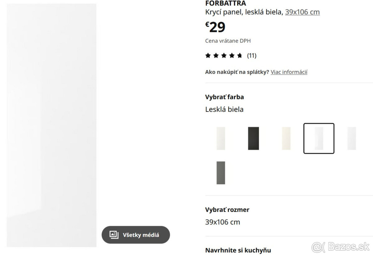 IKEA Forbatta krycie panely - 2