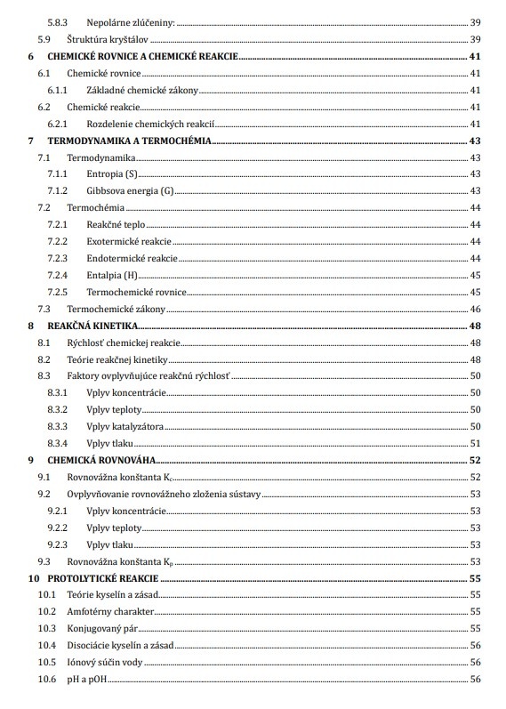 Chémia - k maturite a prijímacím skúškam - 2