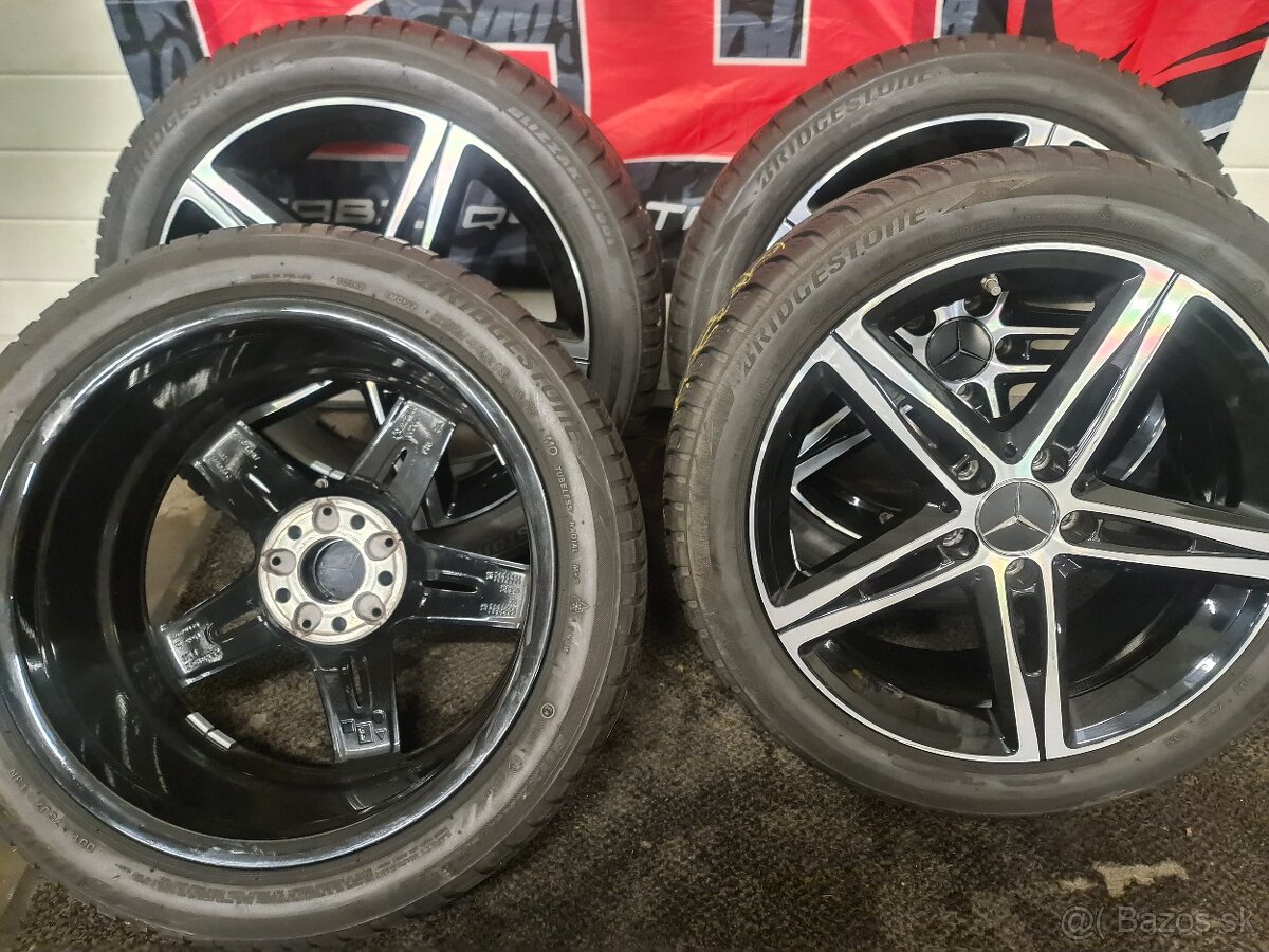 5X112 R18 + ZIMNE PNEU 225/45 R18 M.B BIcolor - 2