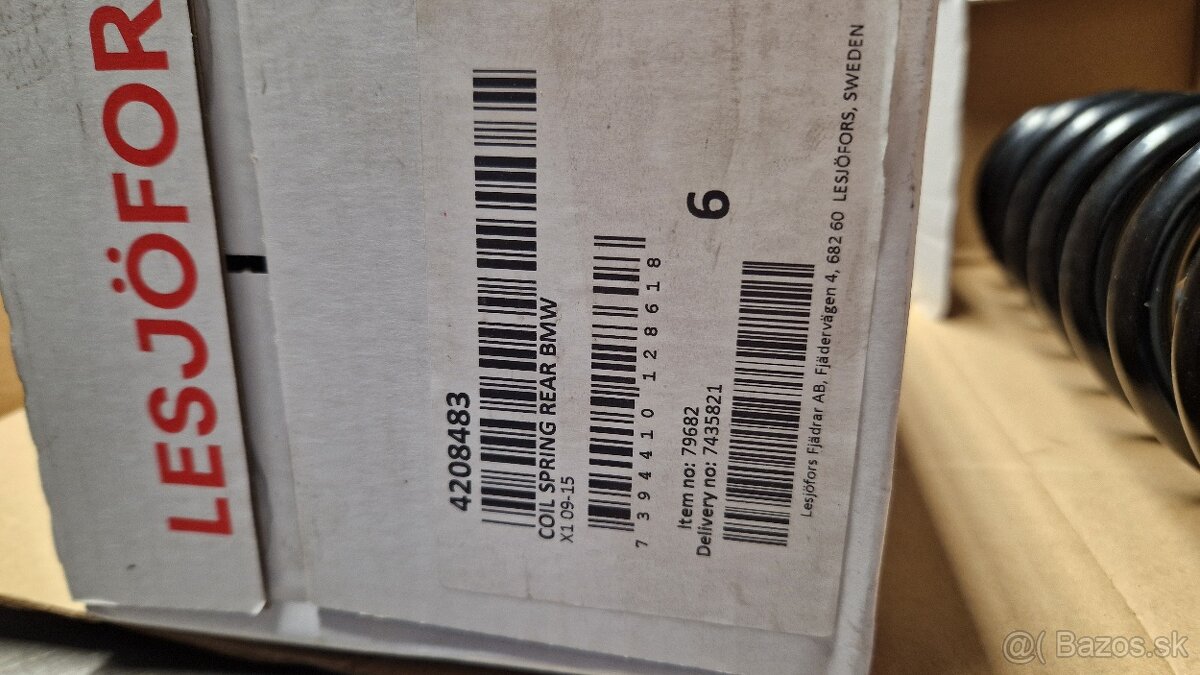 Zadné pružiny BMW X1 - 2