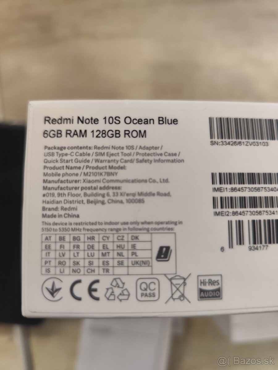 Xiaomi Redmi Note 10S 6GB/128GB - 2