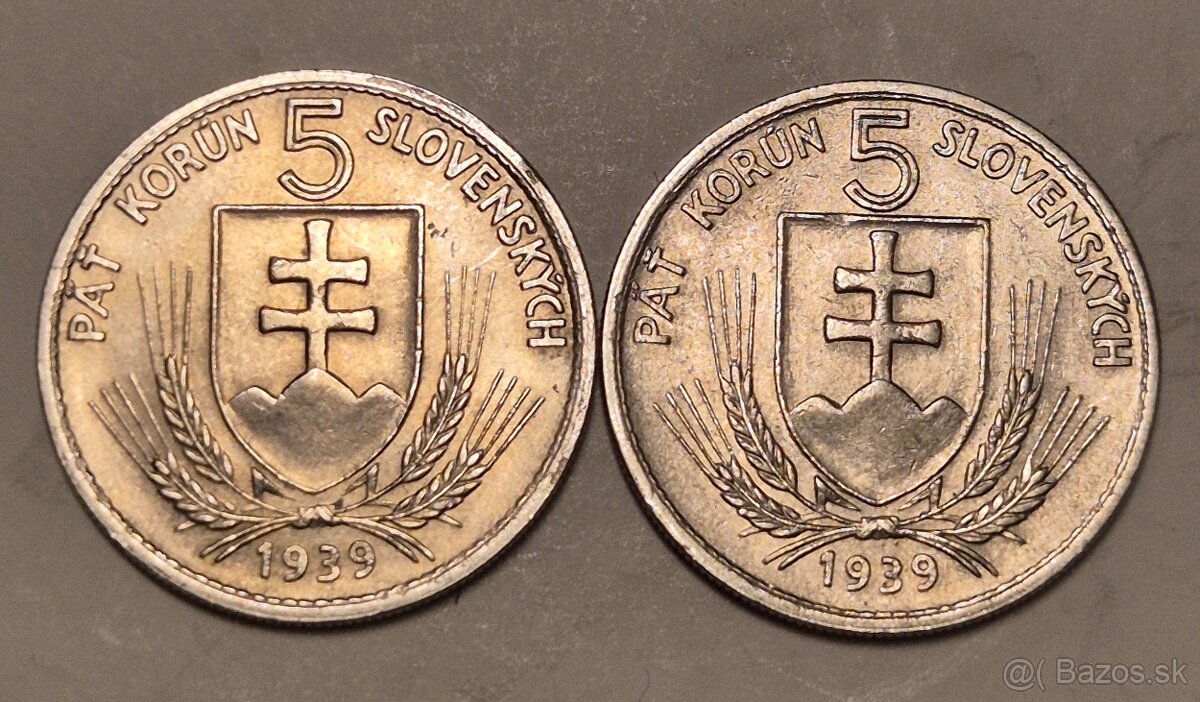 5 KS 1939, Hlinka, Slovenský štát - 2