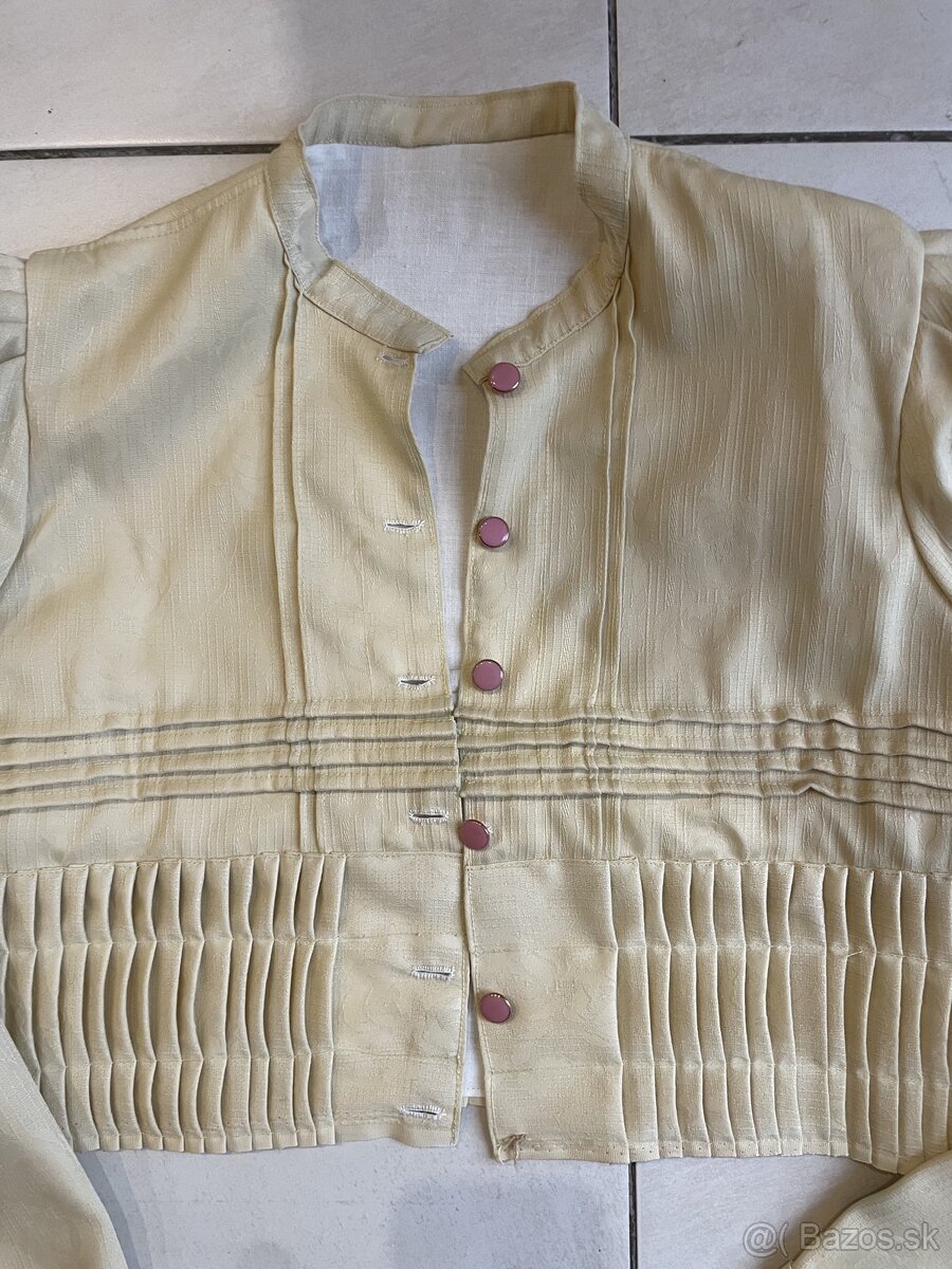 Tradičný folklórny kabátik - komodka - 2