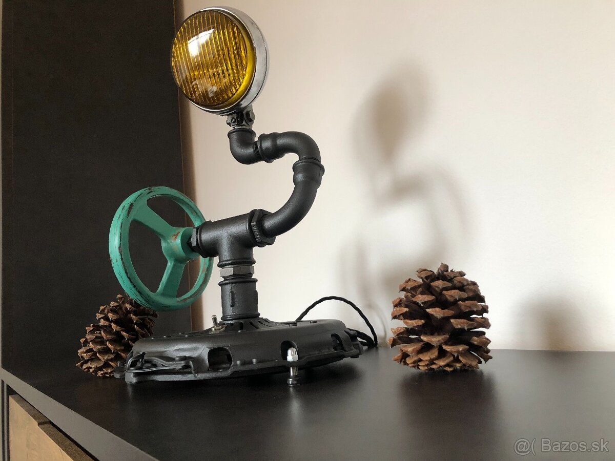 Industriálna lampa - STEAMPUNK V - 2