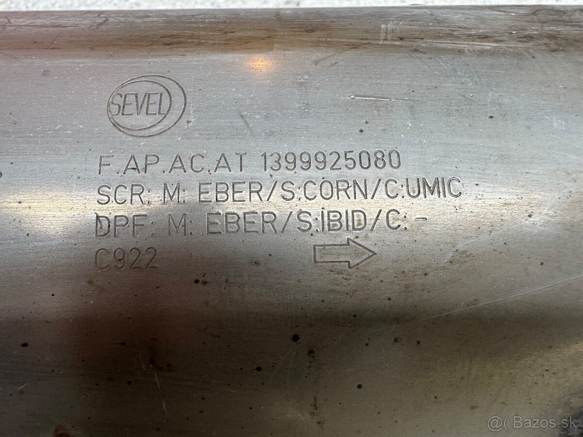 PSA BOXER JUMPER MOVANO 2.2 BLUE HDi EURO 6 DPF Filter - 2