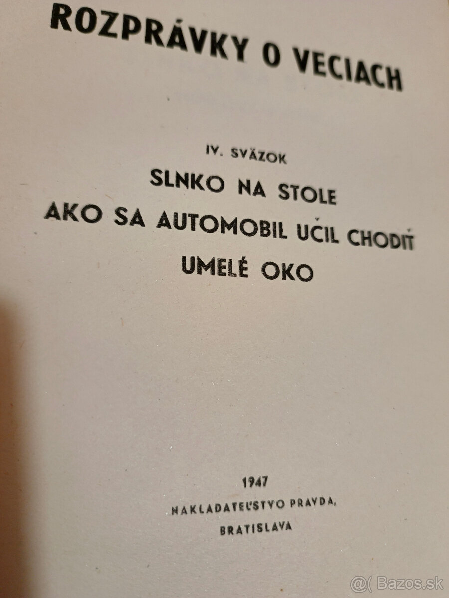 Rozprávky o veciach - M.Iljin - 2