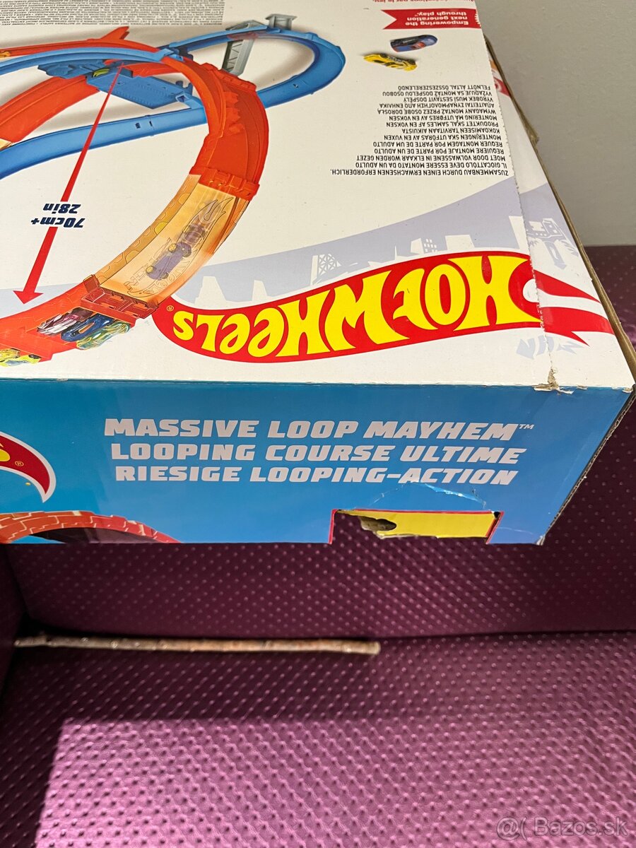 Hot wheels massive loop mayhem dráha - 2