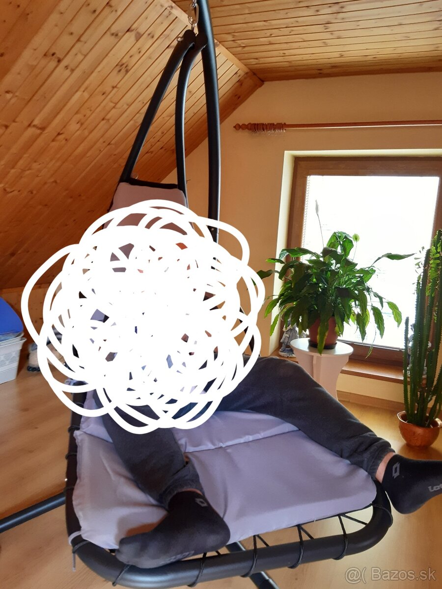 Záhradná závesná hojdačka - 2