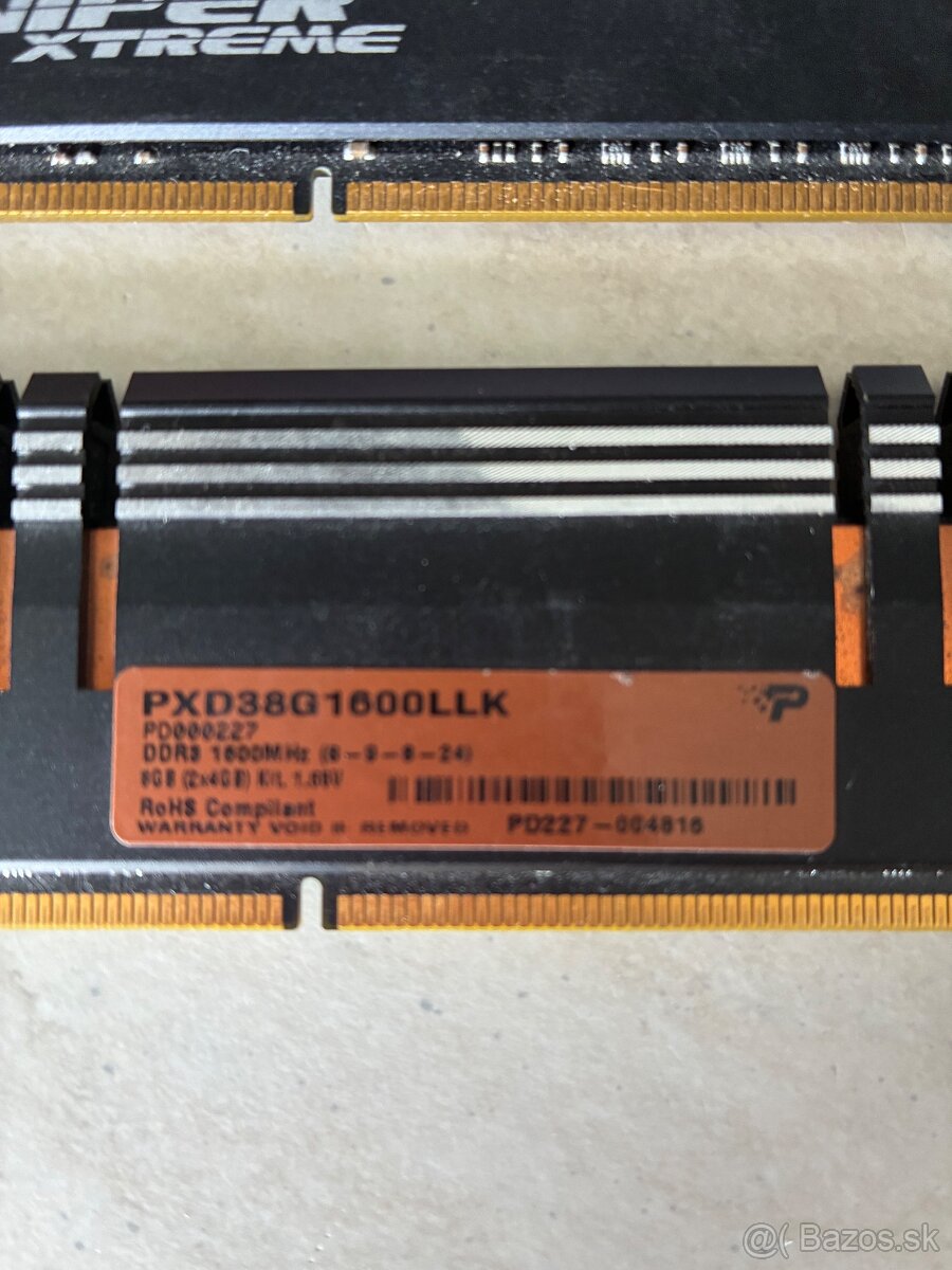 Viper Xtreme RAM 8GB DDR3 - 2