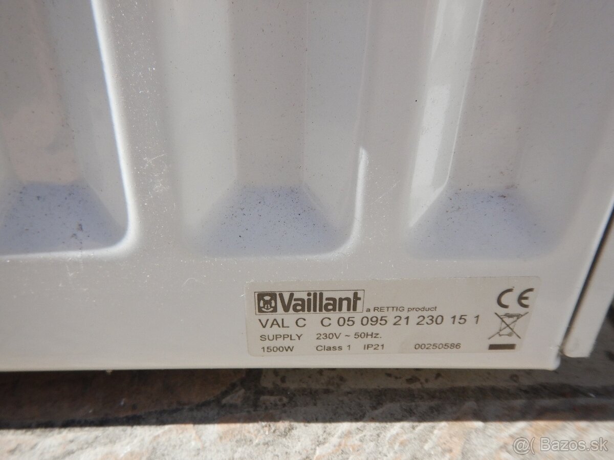 elektrický radiátor Vaillant - 2
