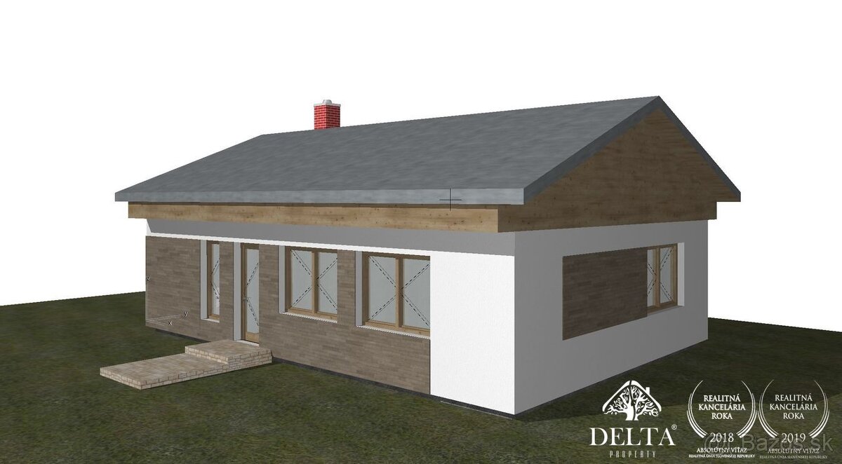 DELTA - NOVOSTAVBY BUNGALOVOV NA KĽÚČ – ČENČICE - 2