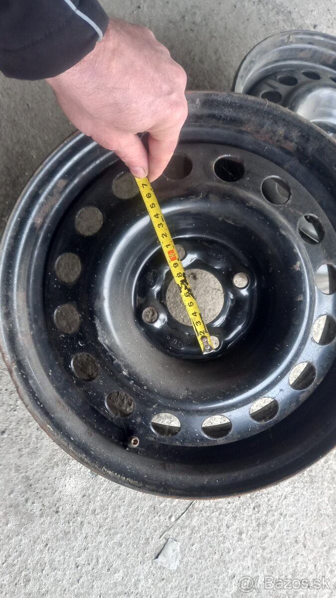 Predám disky 4x100, R13. V slušnom stave, vhodné aj na vozik - 2