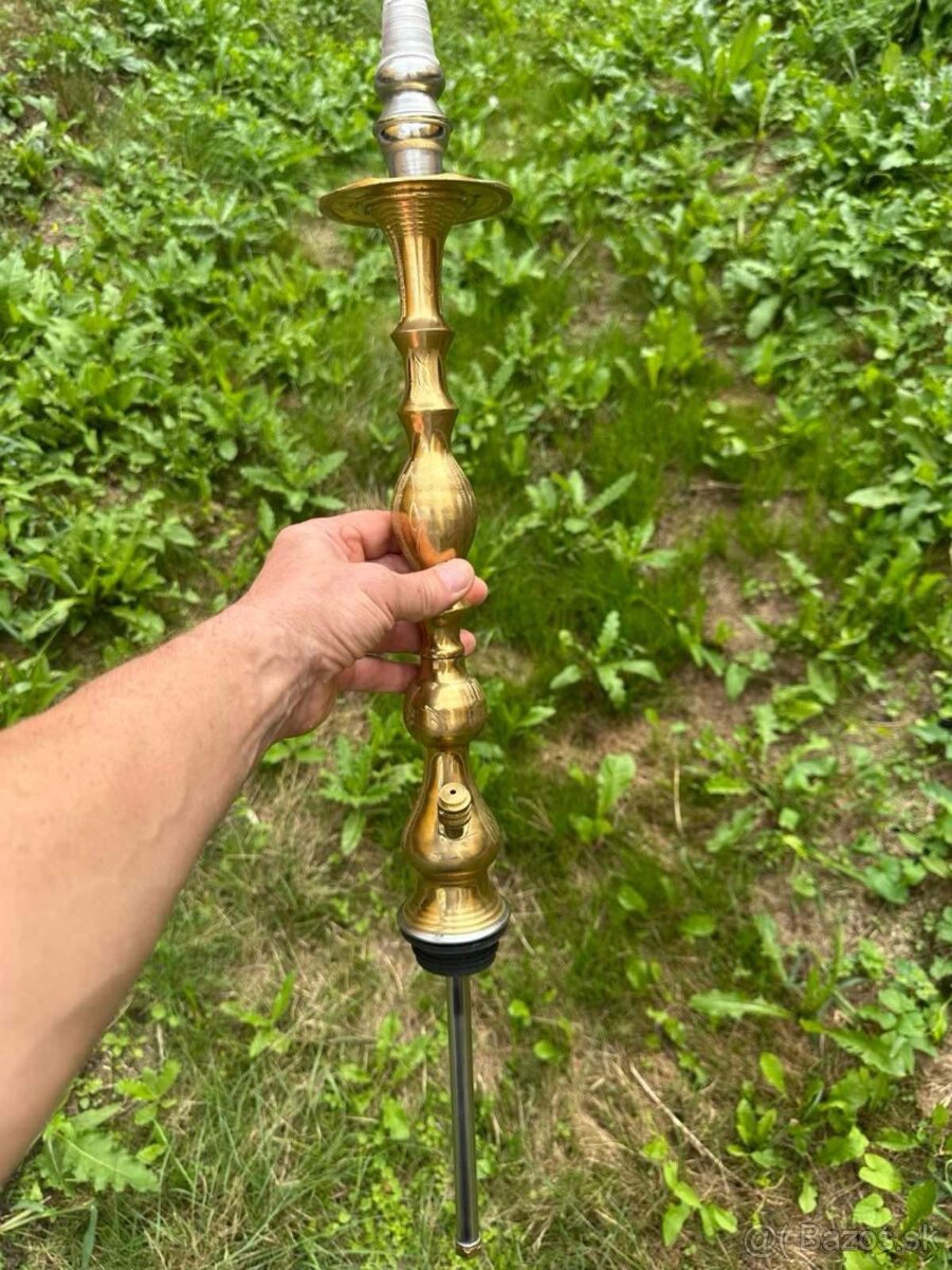 Predám novú egyptskú vodnú fajku (vyrobenú z mosadze). - 2