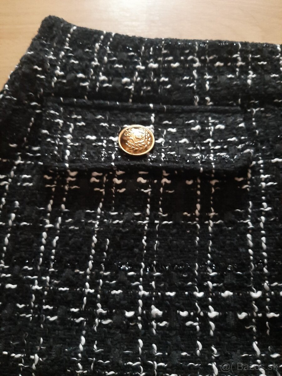 Tweedová sukňa Shein - 2