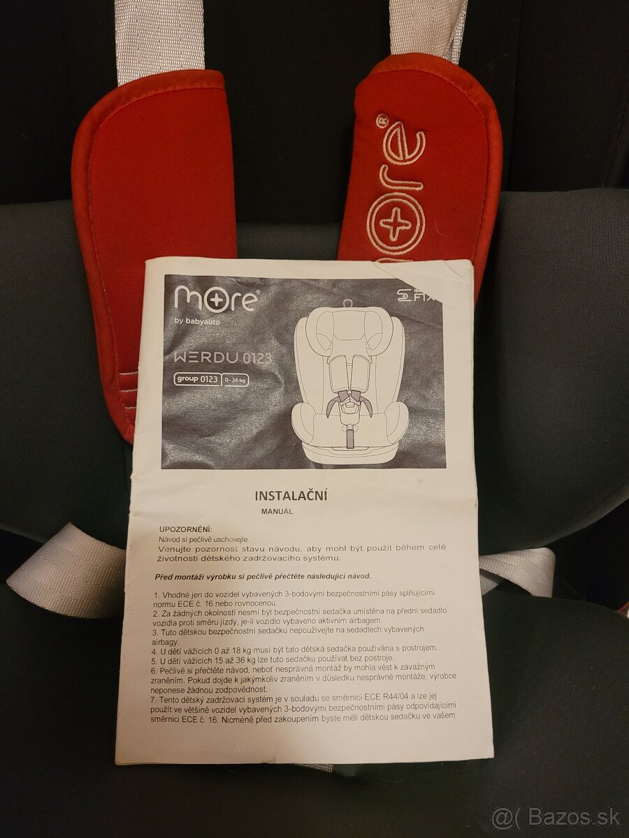 Autosedacka Werdu isofix 0-36 kg - 2
