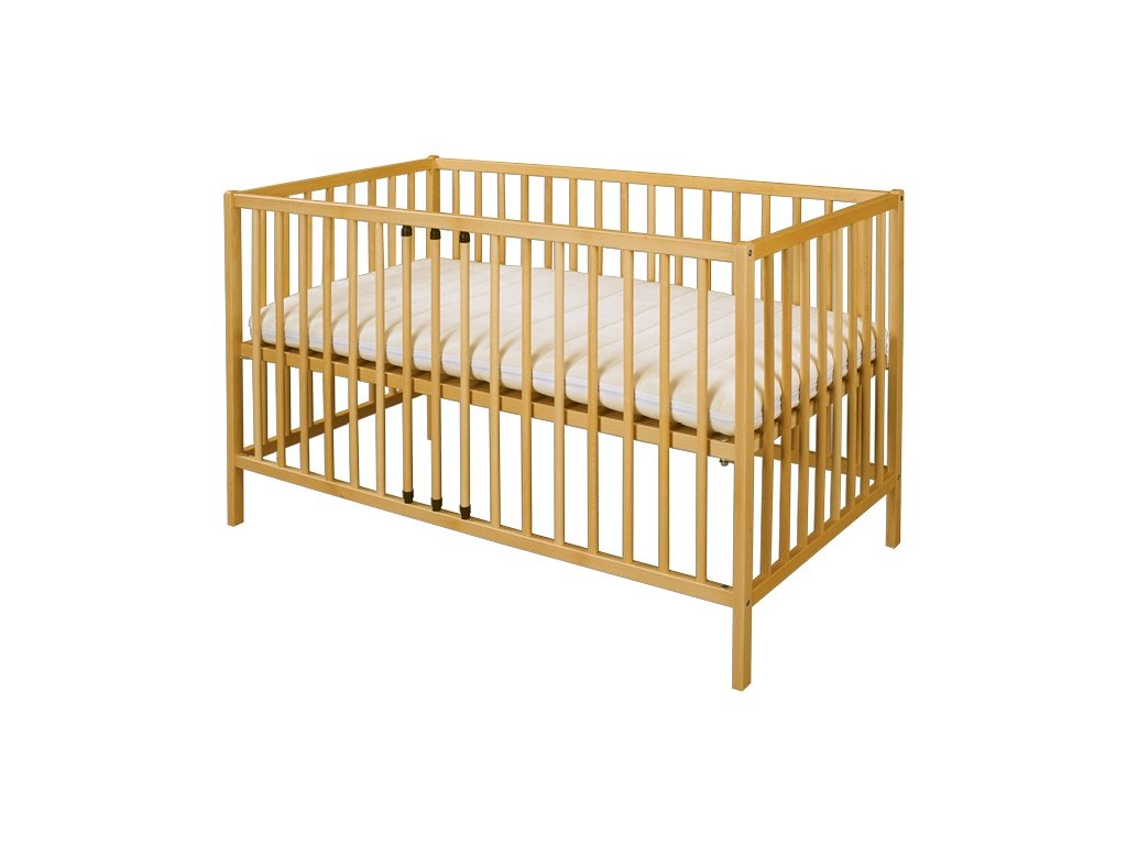 Detská postielka buk - 2