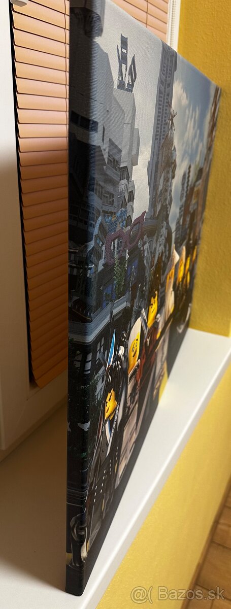Predám OBRAZ na stenu lego Ninja go - 2