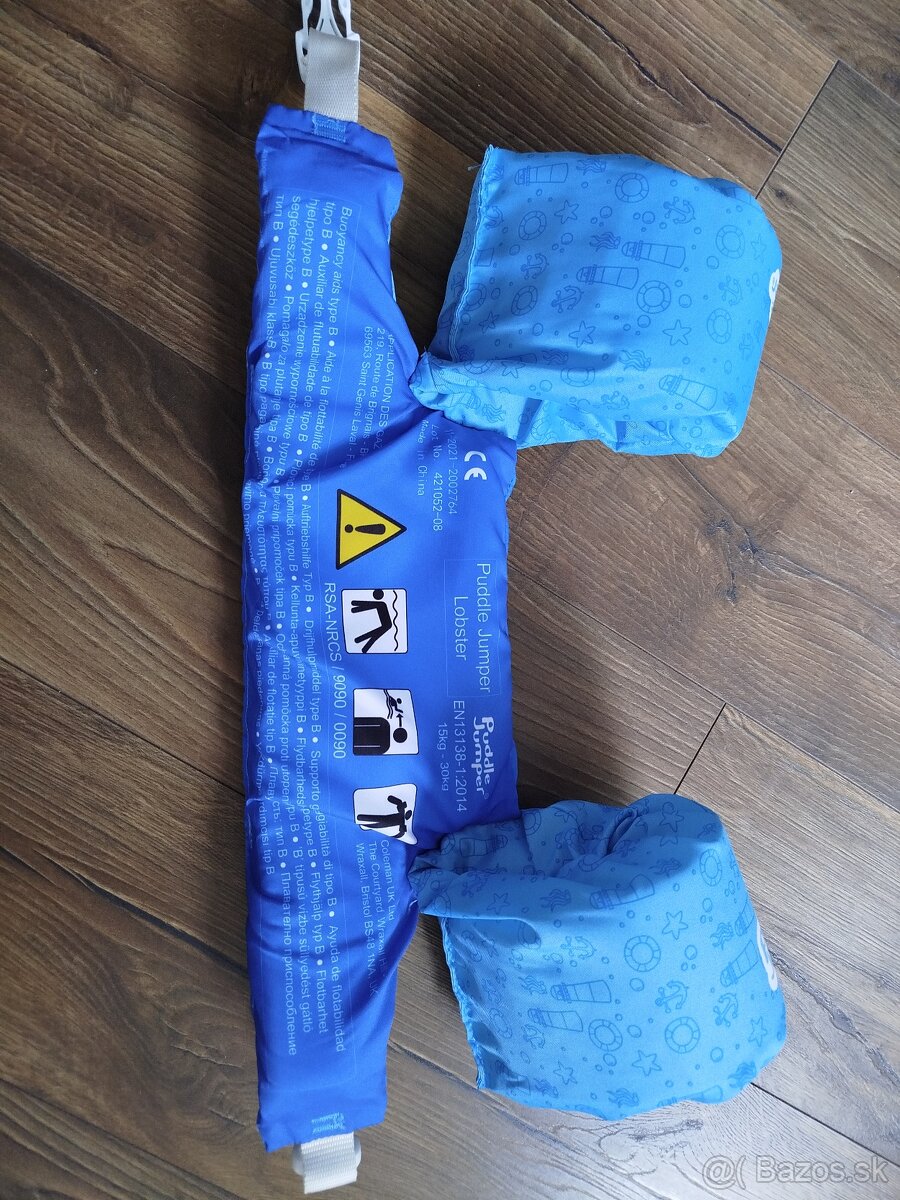 Plavecká vesta s rukávnikmi - 2