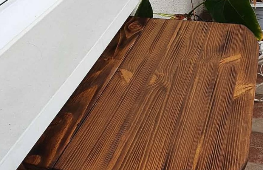 Sklápací balkónový stolík - 2