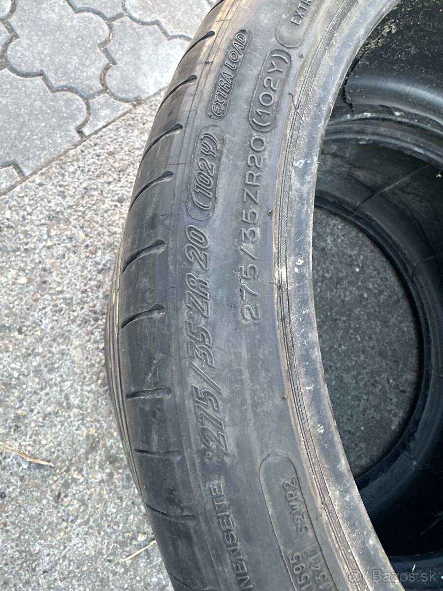 275/35 r20 letne gumy michelin - 2
