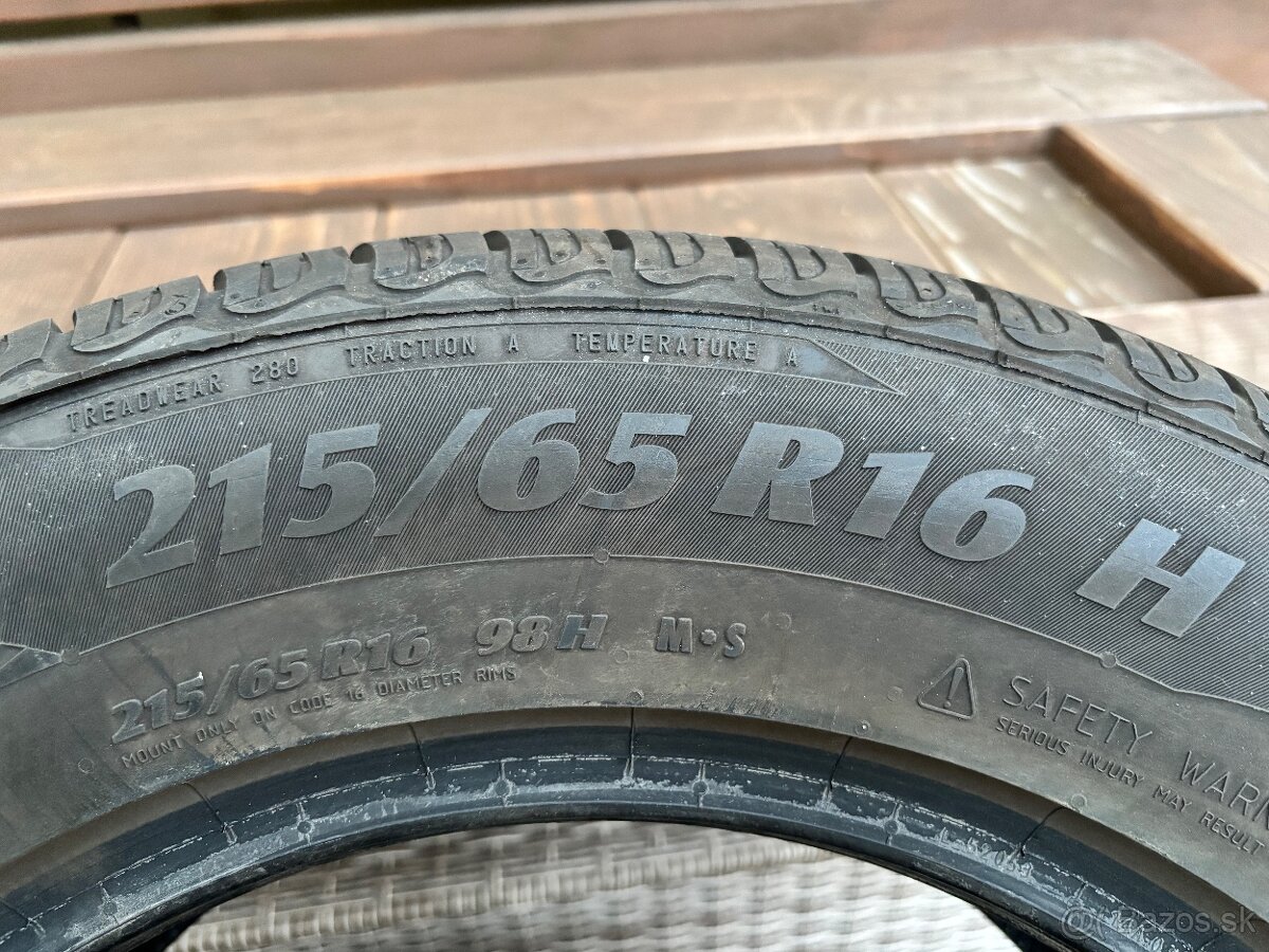 Pneumatiky 215/ 65 R16 - 2