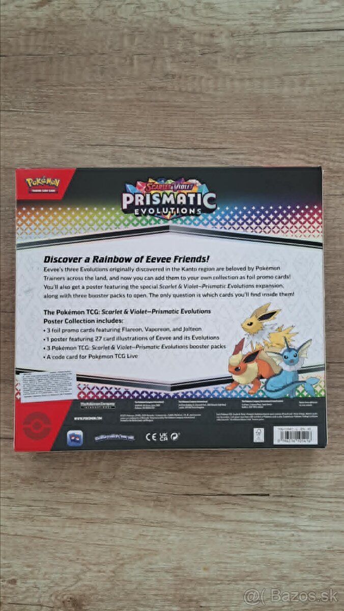 Pokemon Prismatic Evolutions Poster Collection - 2