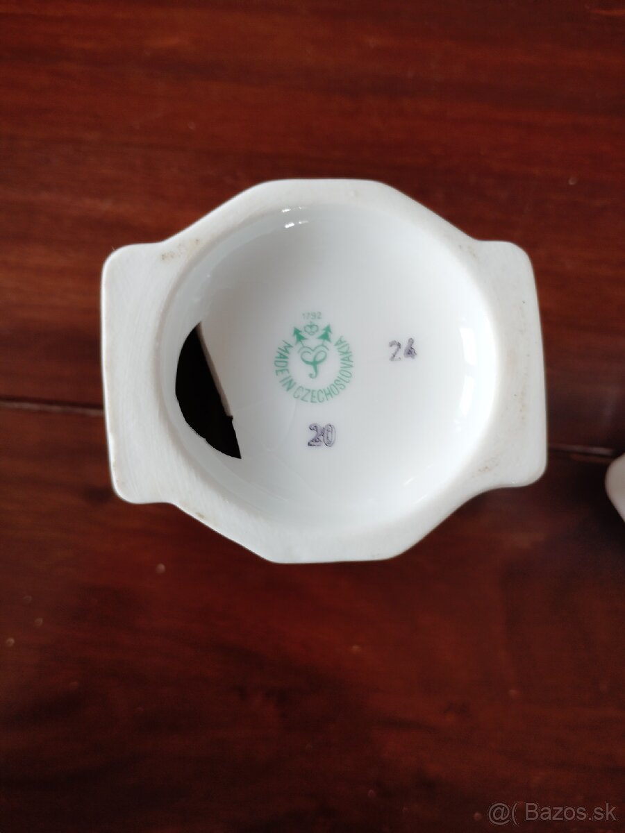 Porcelánové koreničky - 2