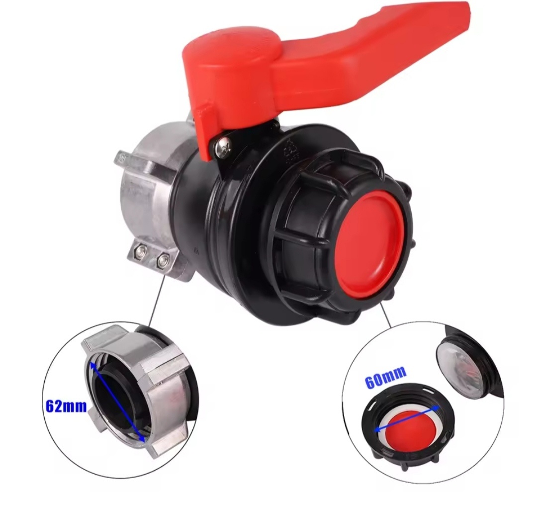 IBC ventil 62mm - 2
