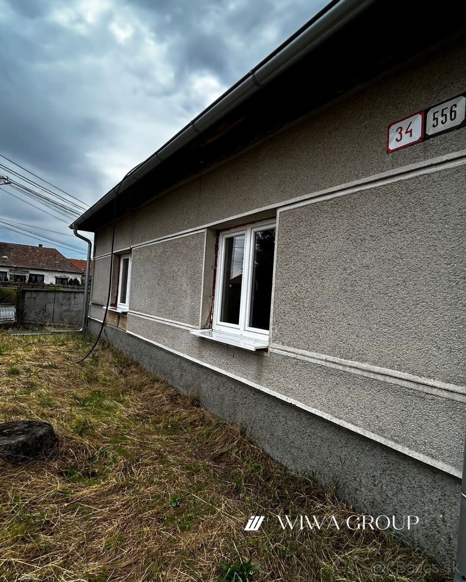 Na predaj starší rodinný dom s veľkým pozemkom v obci Imeľ - 2