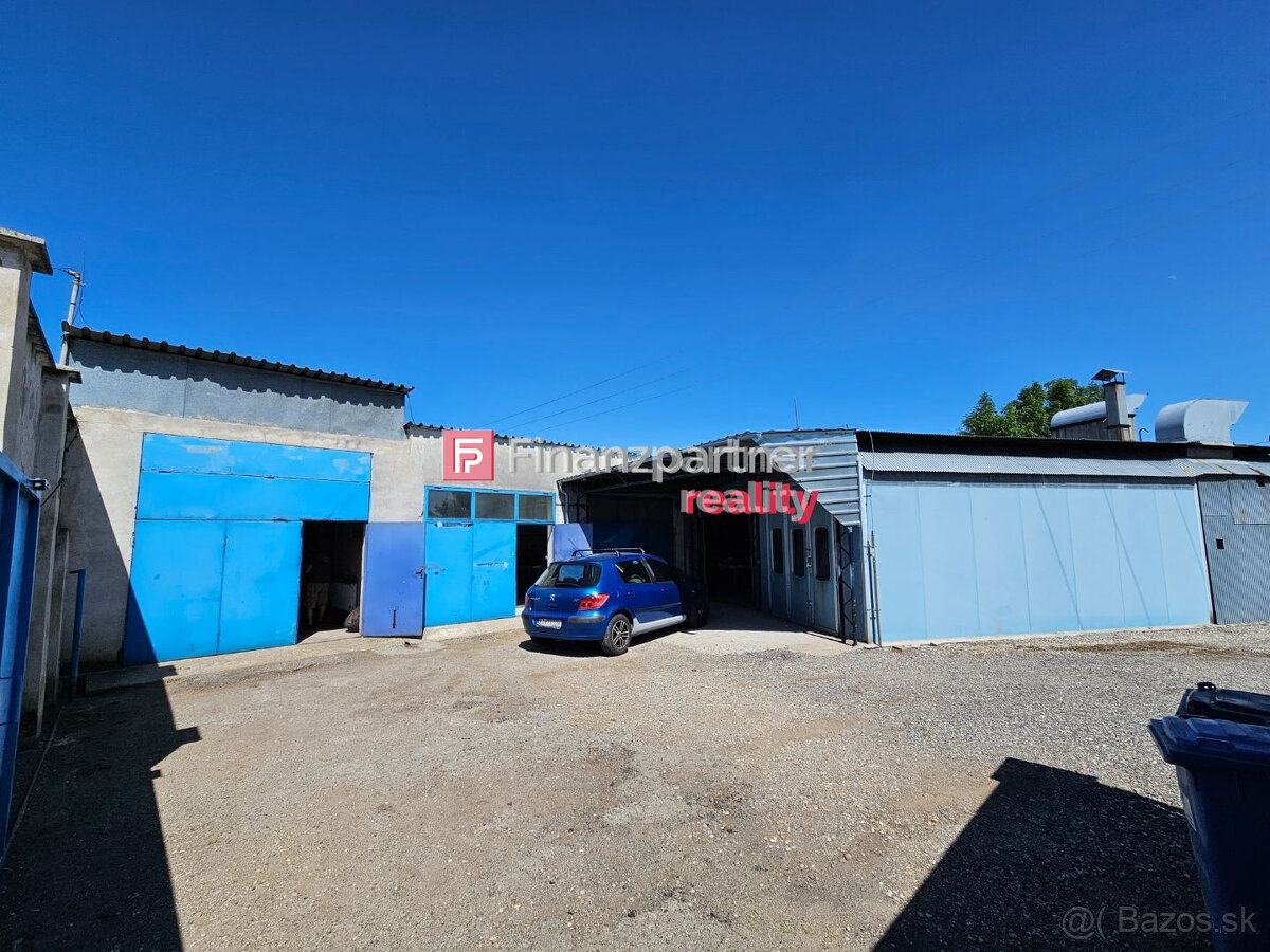 Exkluzívna príležitosť: priemyselný areál s 3 halami a kance - 2