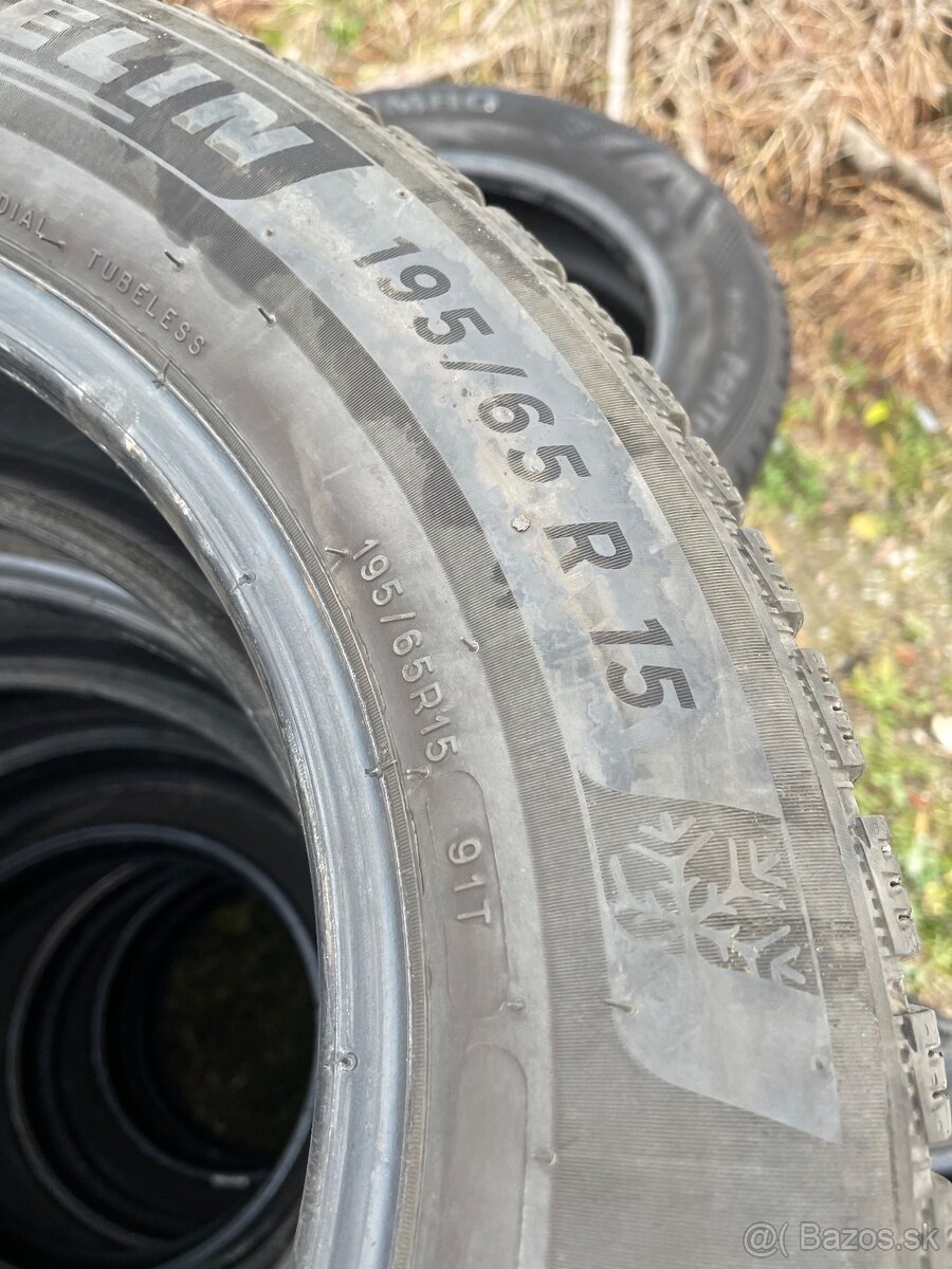 195/65r15 zimne michelin - 2