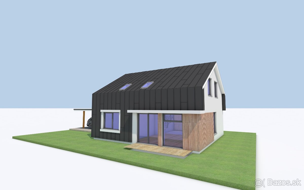 Na predaj: Rozostavaný 5-izbový rodinný dom v Socovciach - 2