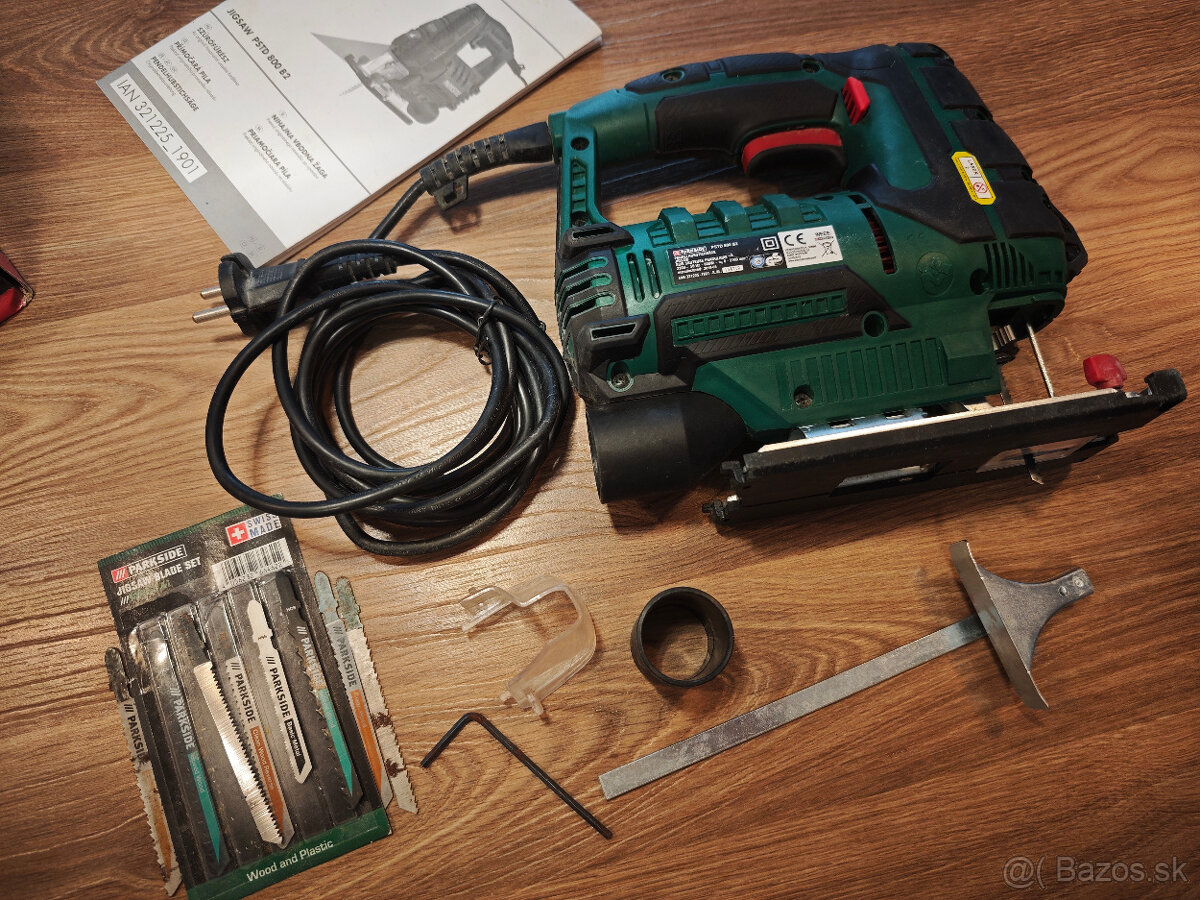 Priamočiara píla Parkside - káblová - 2