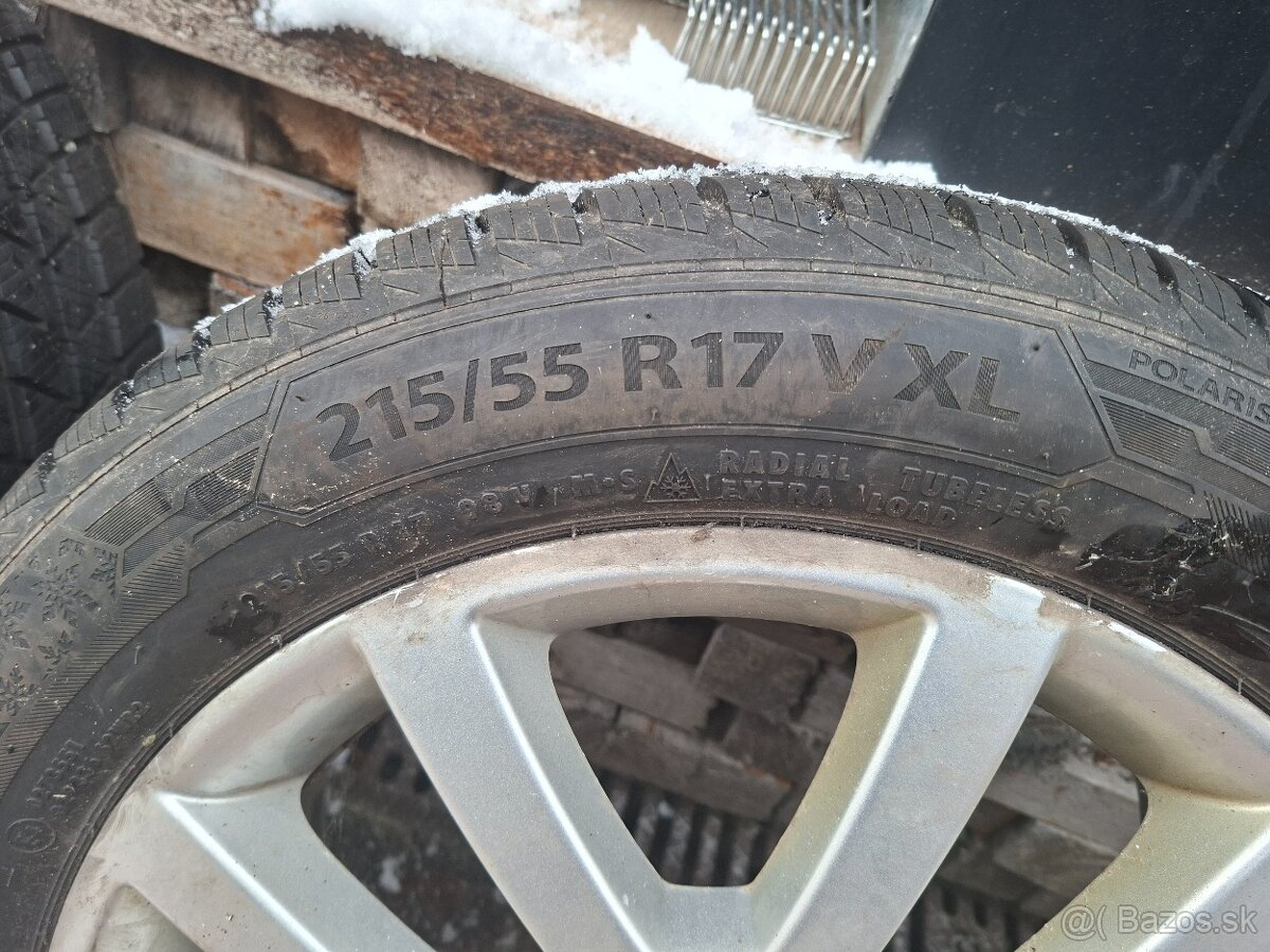 Zimná sada kolies 215/55 R17 V XL Barum - 2