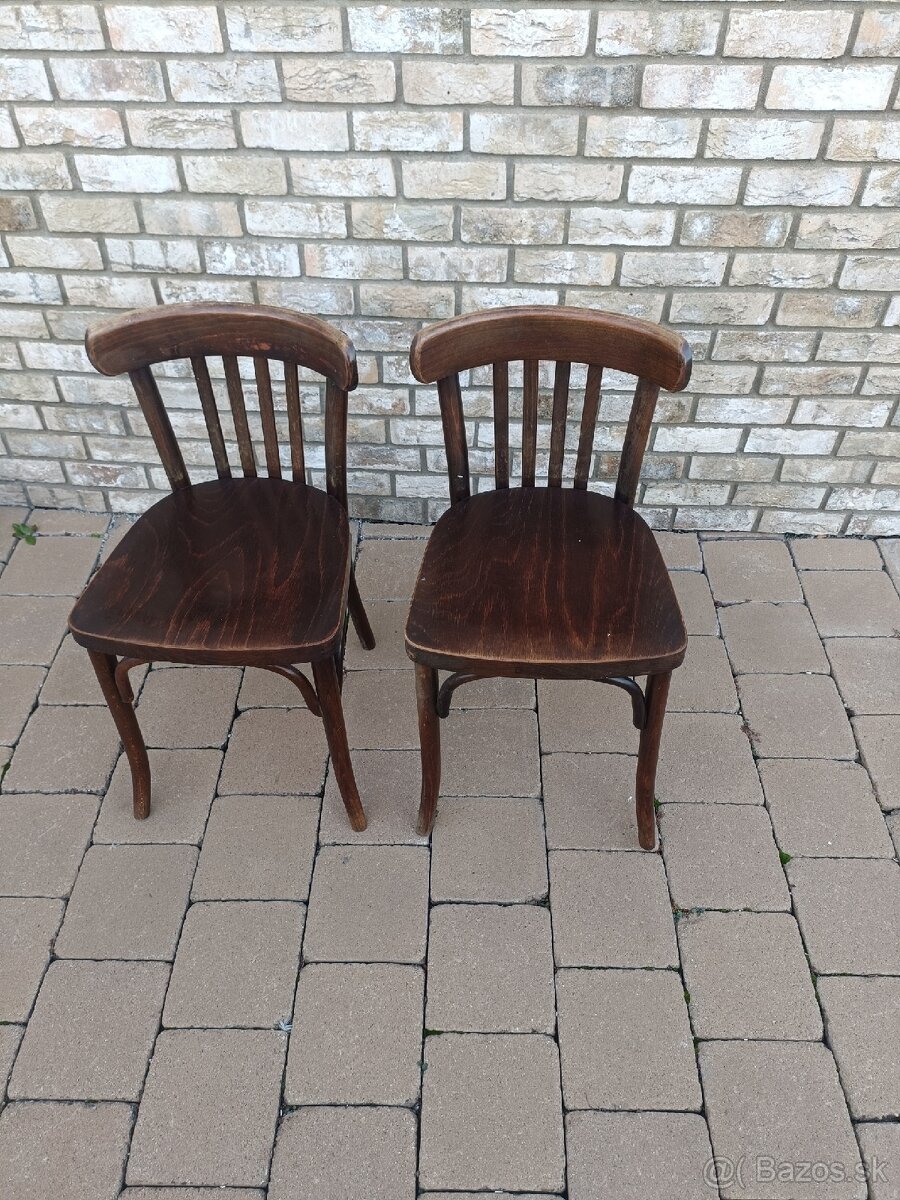 Stolicky thonet 2 kus - 2