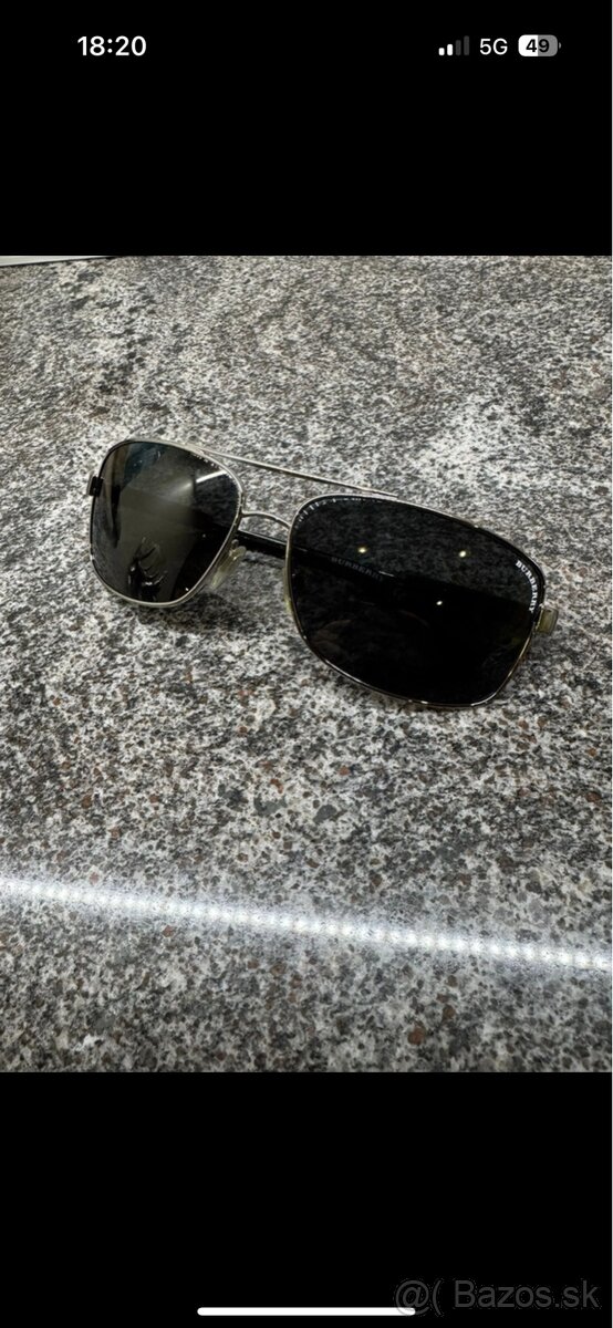 Panske slnecne okuliare Burberry - 2