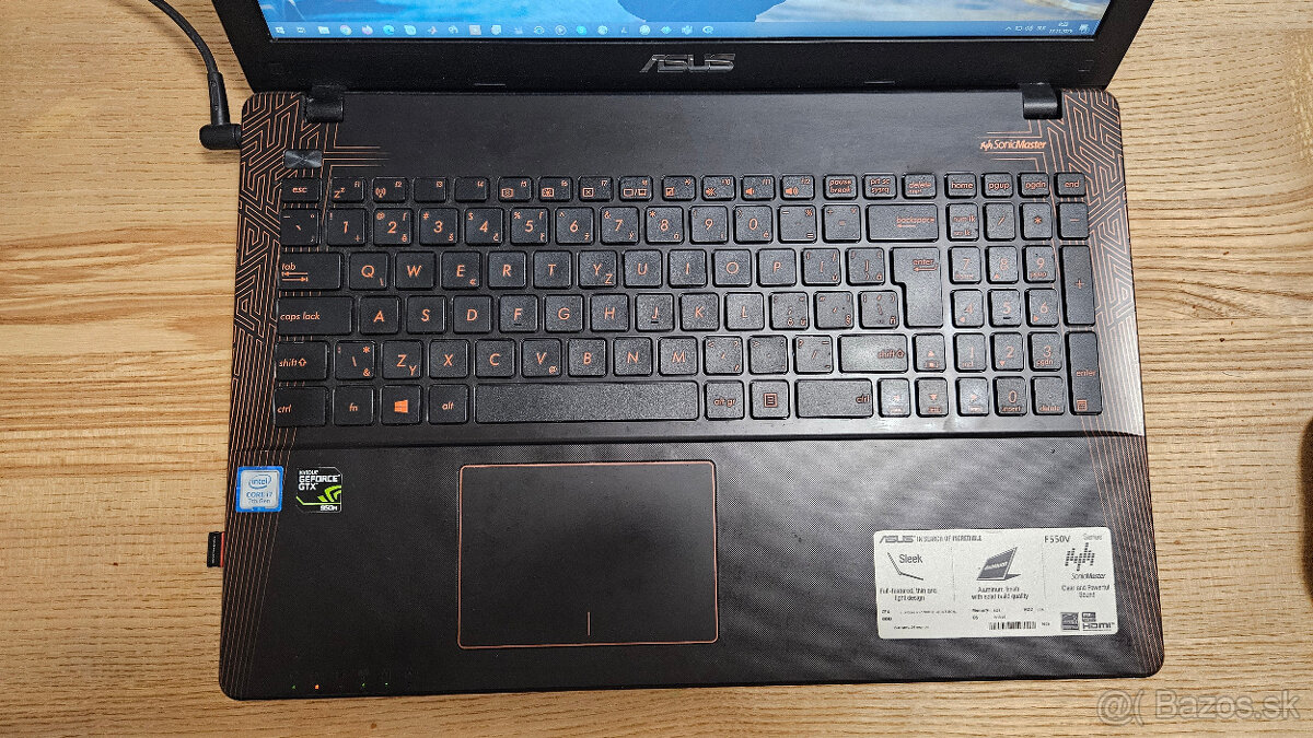 Notebook ASUS F550V intel core i7 - 2