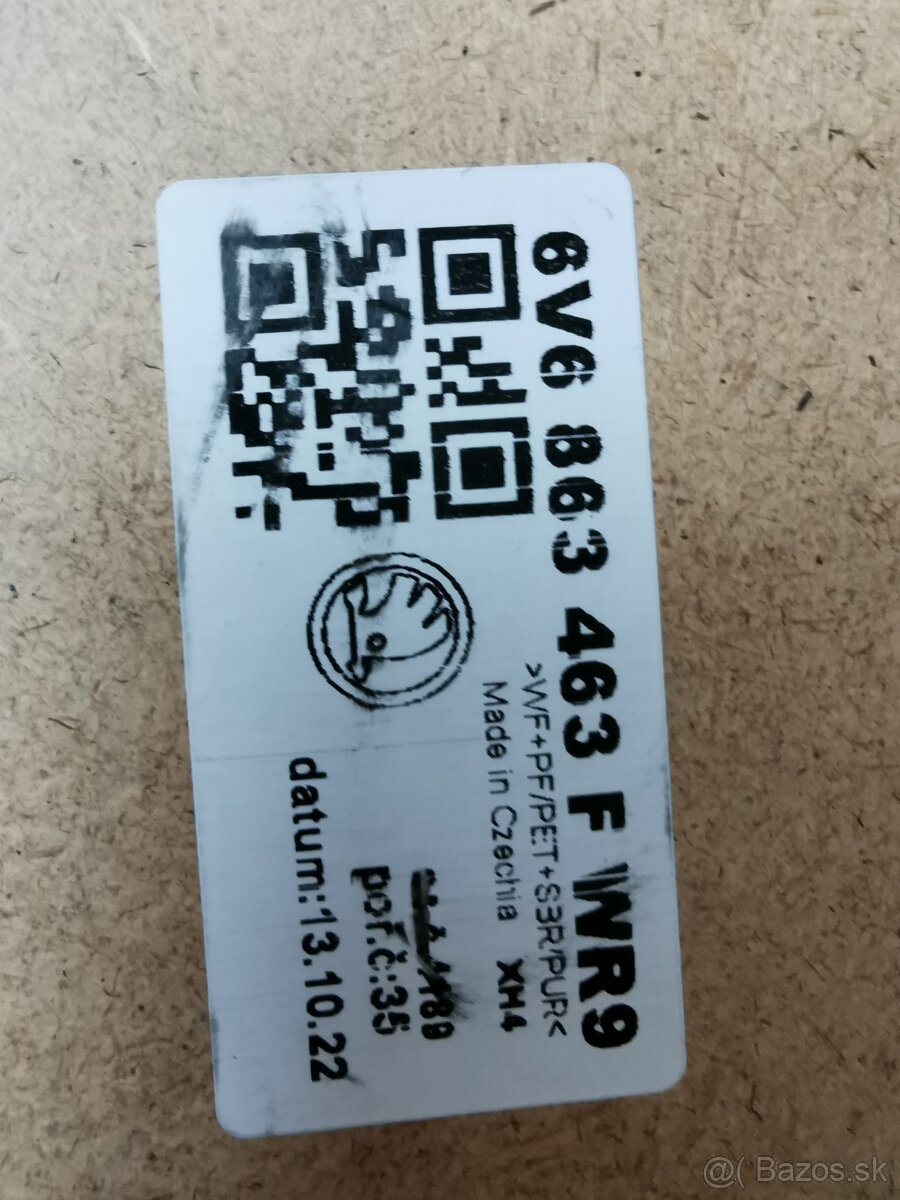 Predam na skoda fabia3 koberec do kufra - 2