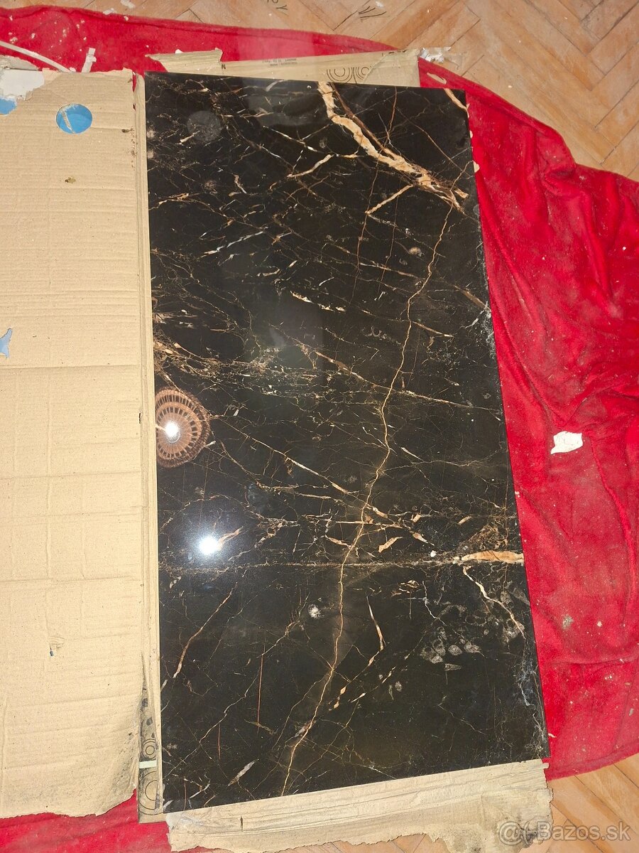 Gresová dlažba Golden Marble 600 × 1200 mm; lesklá - 2