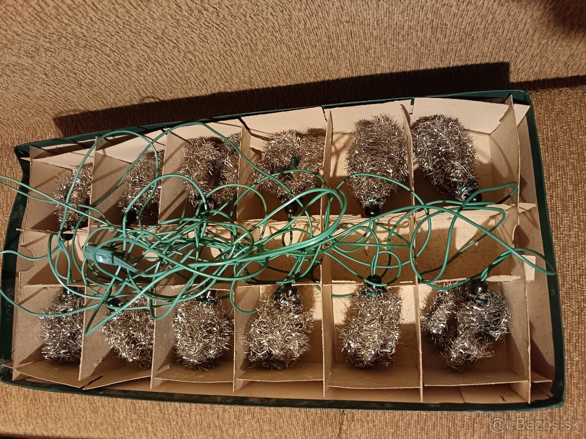 Retro vianočné svetielka - 2