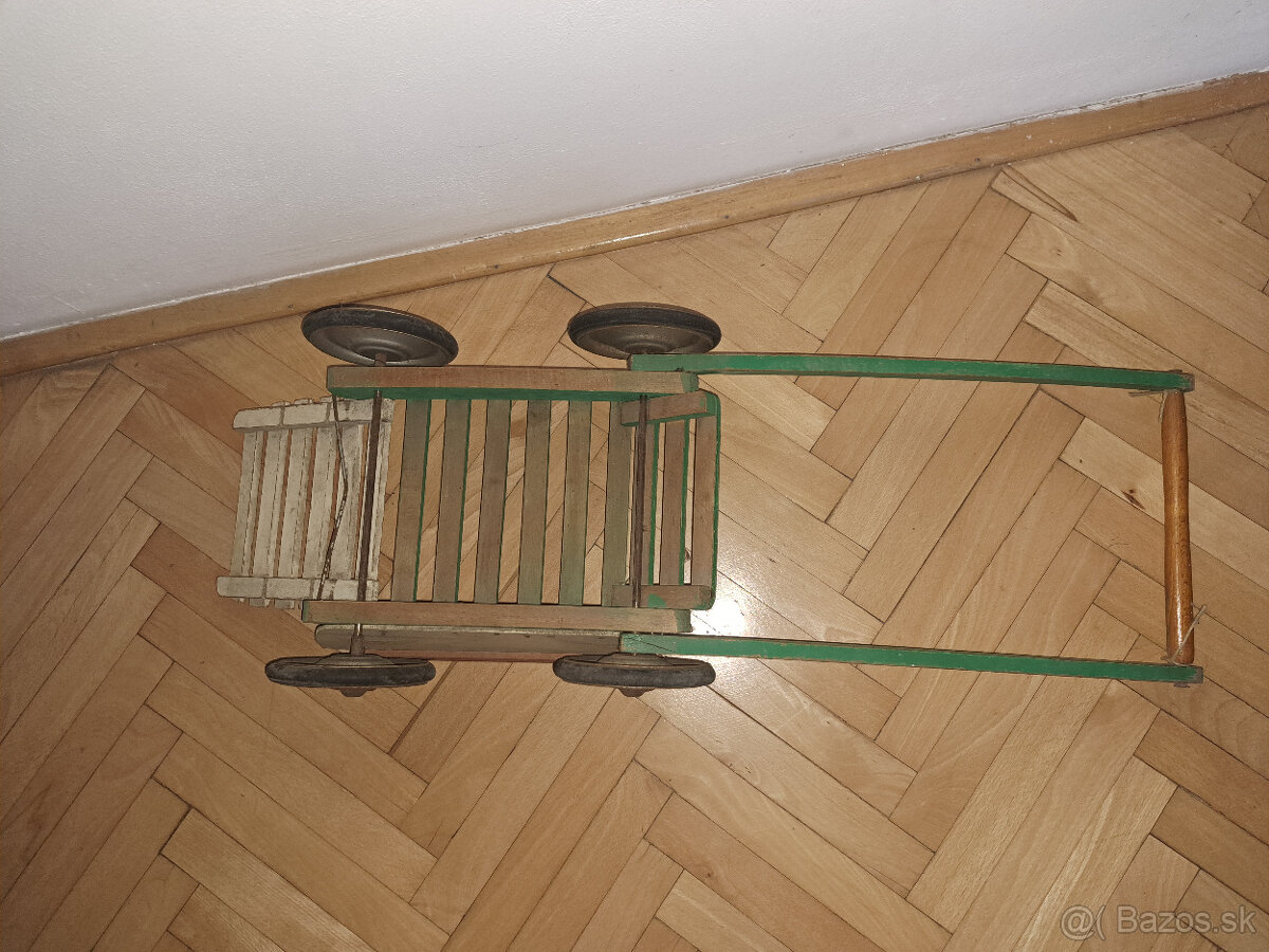 Predám hračku dreveného kočíka - 2