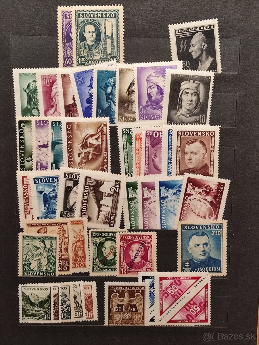 Séria slovenský štát+4 albumy - 2