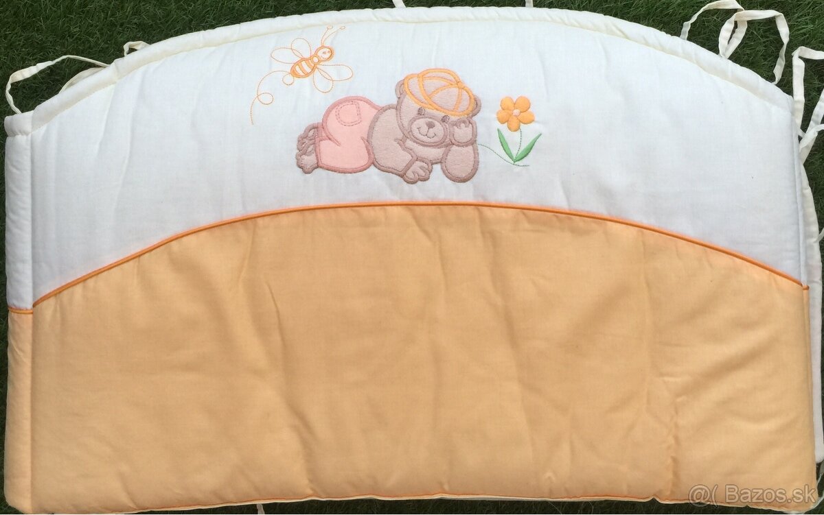 Scarlett posteľná súprava do postieľky Medvedík na lúke nová - 2