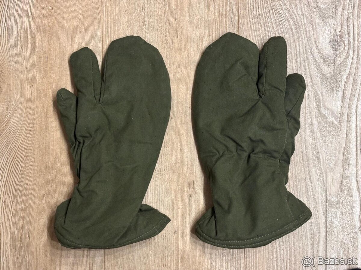 Vojenské rukavice ČSLA zimné - 2