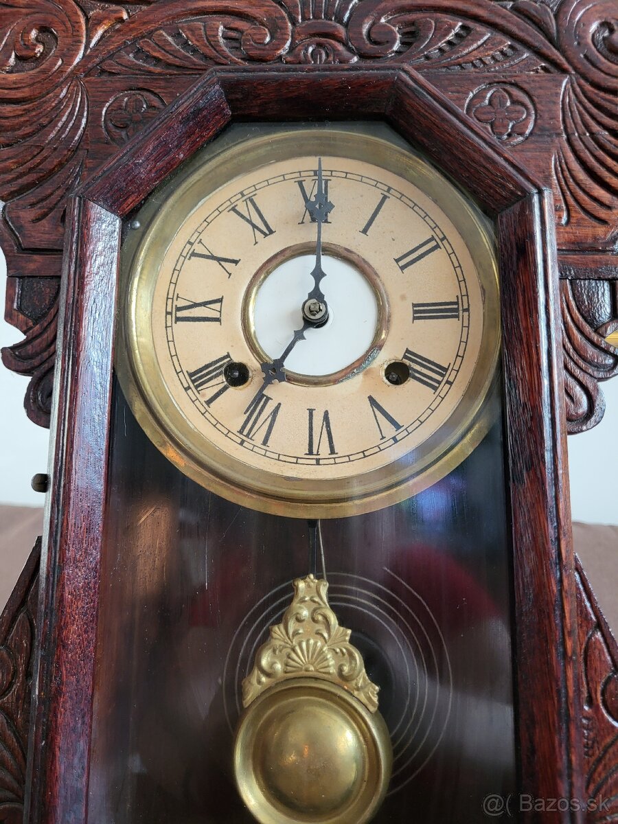 Nádherné starožitné hodiny „Gingerbread“ – New Haven - 2