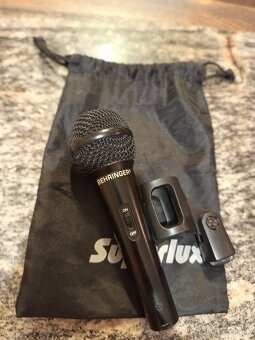 Dynamický spevový mikrofón "Behringer XM1800S"- ako nový - 2