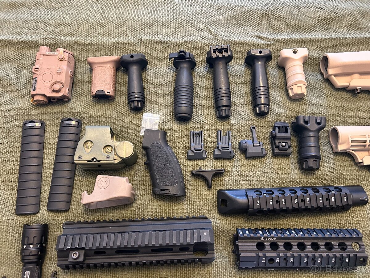 Airsoft príslušenstvo VFC, KAC, E&L (upratovanie) - 2