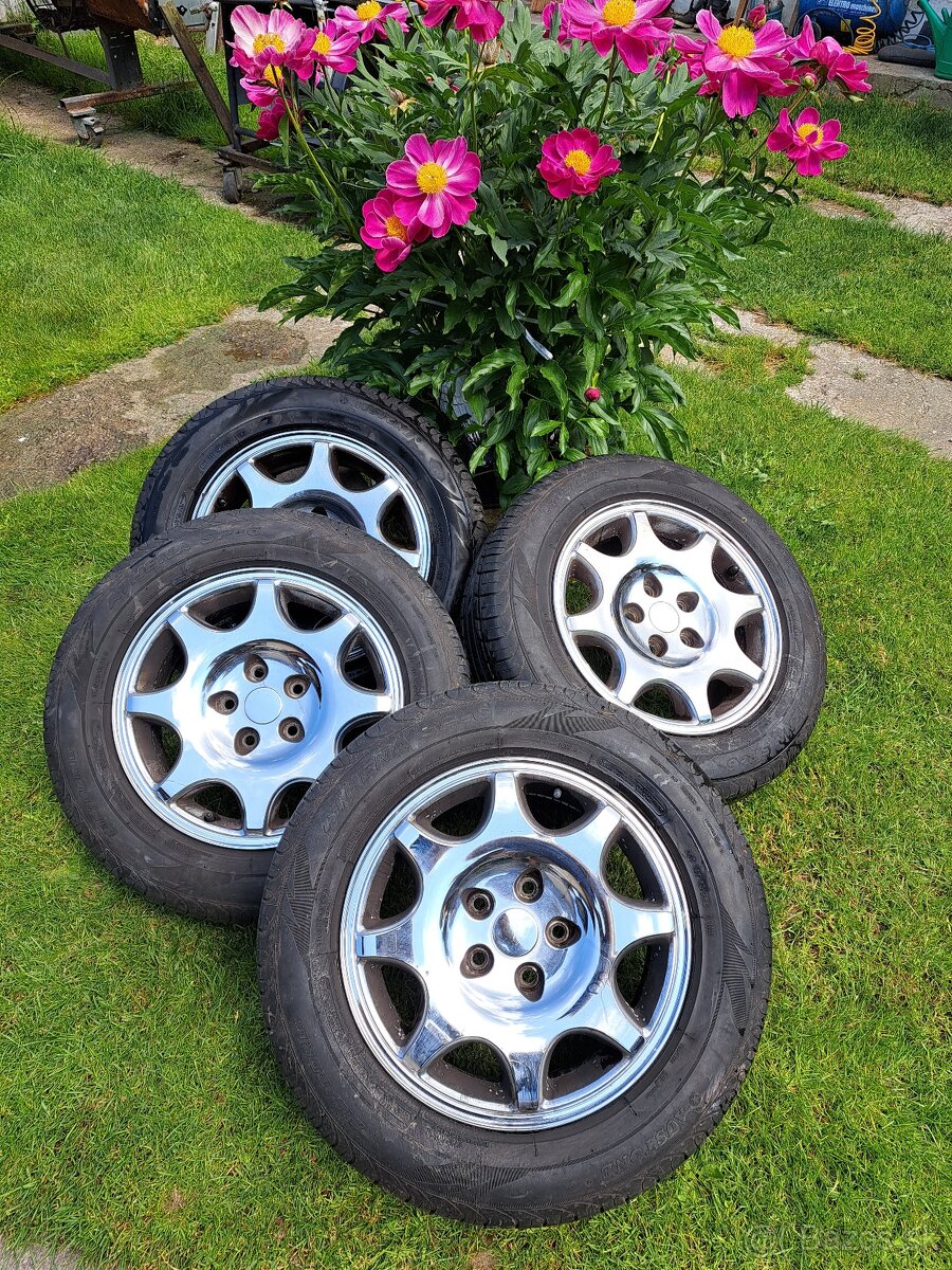 Elektróny 5x114,3,  pneu 215/60R16 - 2