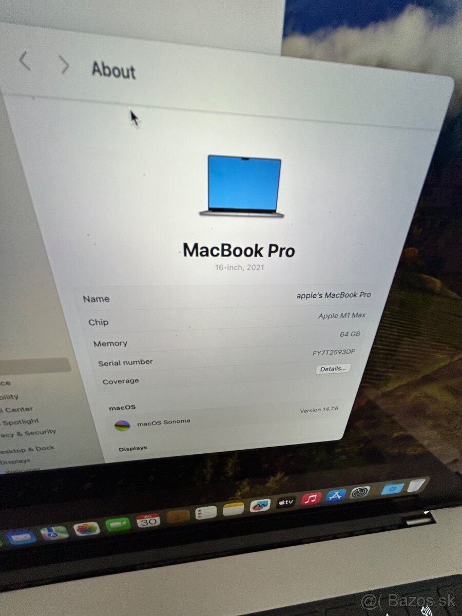 Apple Macbook Pro M1 Max 16” 64gb ram 2TB ssd - 2
